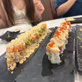 Kakuna Sushi - Crunchy Mango Roll and Citrus Roll - Sushi Bars Near Me - San Leandro, California Kakuna Sushi - Crunchy Mango Roll and Citrus Roll - Sushi Bars Near Me - San Leandro, California