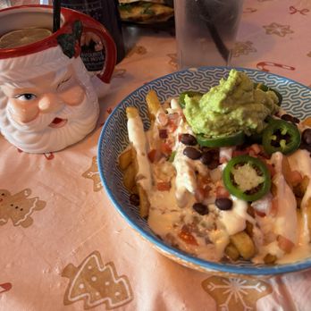 Publico - Nacho fries and Santa! - New American Near Me - Columbia, South Carolina