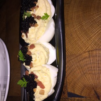 Carson Kitchen - Deviled eggs. Better than grandmas... - New American Near Me - Las Vegas, Nevada Carson Kitchen - Deviled eggs. Better than grandmas... - New American Near Me - Las Vegas, Nevada