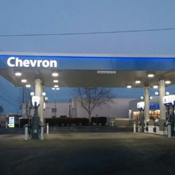 Chevron - Chevron station canopy