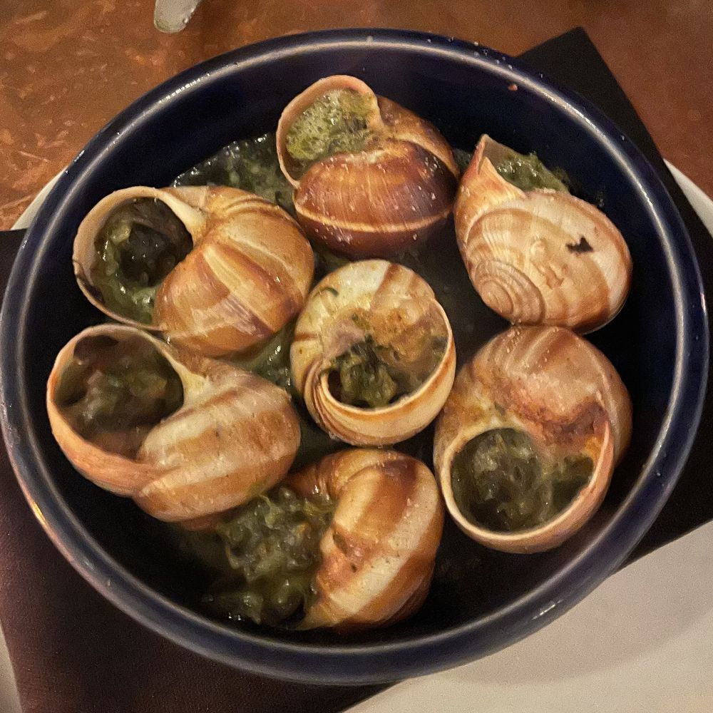 Valentina - Escargot with bone marrow oil - Seafood Near Me - Encinitas, California Valentina - Escargot with bone marrow oil - Seafood Near Me - Encinitas, California