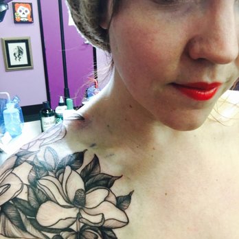Marked Studios - Magnolias by Kenny Tavener - Tattoo Near Me - Reno, Nevada Marked Studios - Magnolias by Kenny Tavener - Tattoo Near Me - Reno, Nevada