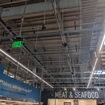 Amazon Fresh - The # of cameras just for one tiny section - Grocery Near Me - Pasadena, California
