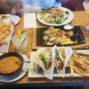 Chili's - A table of delicious food! - Tex-Mex Near Me - San Diego, California