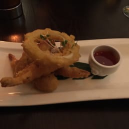 Tempura prawns