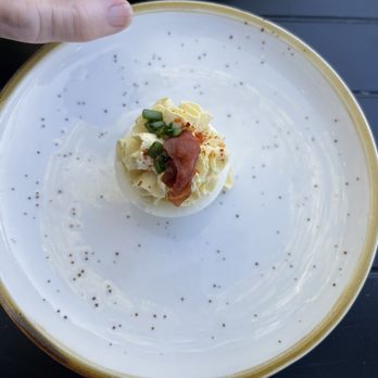 Tupelo Park City - Deviled Eggs 4 pcs $12 very good! - New American Near Me - Park City, Utah