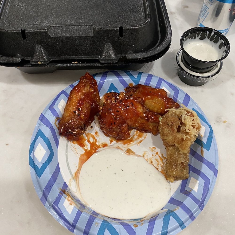 Fire Wings - Korean Kick and Garlic Parm!!! - Chicken Wings Near Me - Chatsworth, California Fire Wings - Korean Kick and Garlic Parm!!! - Chicken Wings Near Me - Chatsworth, California