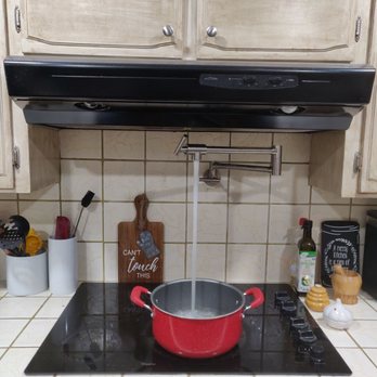 Saubert Plumbing & Heating - Pot filler upgrade - Plumbing Near Me - Kingsburg, California Saubert Plumbing & Heating - Pot filler upgrade - Plumbing Near Me - Kingsburg, California