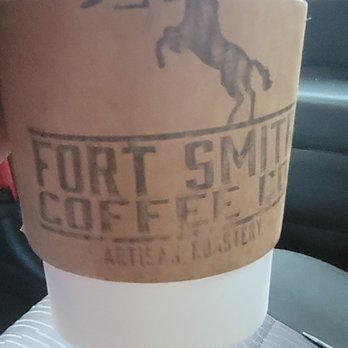 Fort Smith Coffee Co. at Bakery District - Nice custom sleeves - Coffee & Tea Near Me - Fort Smith, Arkansas