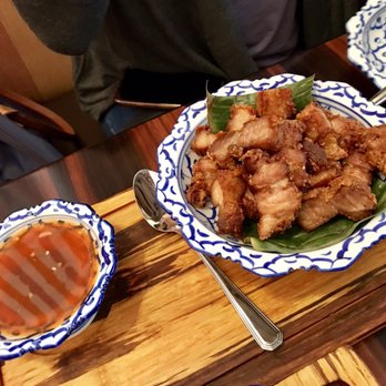 LaoTable - Crispy pork belly appetizer! - Laotian Near Me - San Francisco, California