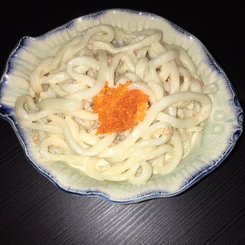 One Piece Sushi - Udon Carbonara goodness - Japanese Near Me - Millbrae, California One Piece Sushi - Udon Carbonara goodness - Japanese Near Me - Millbrae, California