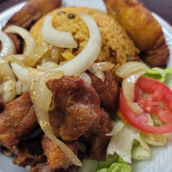 El Flamboyan - Pork dish - Puerto Rican Near Me - Wylie, Texas El Flamboyan - Pork dish - Puerto Rican Near Me - Wylie, Texas