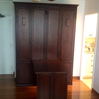 Stan's Handyman Remodeling - Assembled & Installed Murphy Bed with Table - Handyman Near Me - Palatine , Illinois