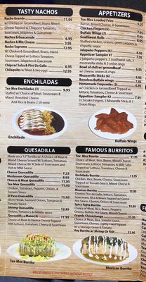 Menu photo 2 El Tex Mex Burrito Cafe Fords, NJ Menu photo 2 El Tex Mex Burrito Cafe Fords, NJ