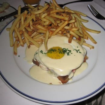 Bouchon - Croque Madame -- HEAVINESS OVERLOAD! just a warning. - French Near Me - Las Vegas, Nevada