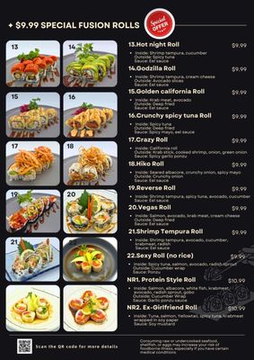 Menu photo 5 Take Sushi Fullerton, CA