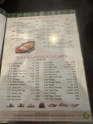 Menu photo 2 Open Sushi Jacksonville, FL Menu photo 2 Open Sushi Jacksonville, FL
