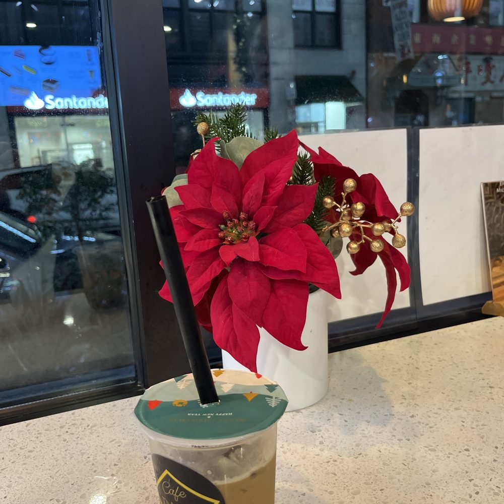 Cafe Darq - Xmas boba - Asian Fusion Near Me - Boston, Massachusetts