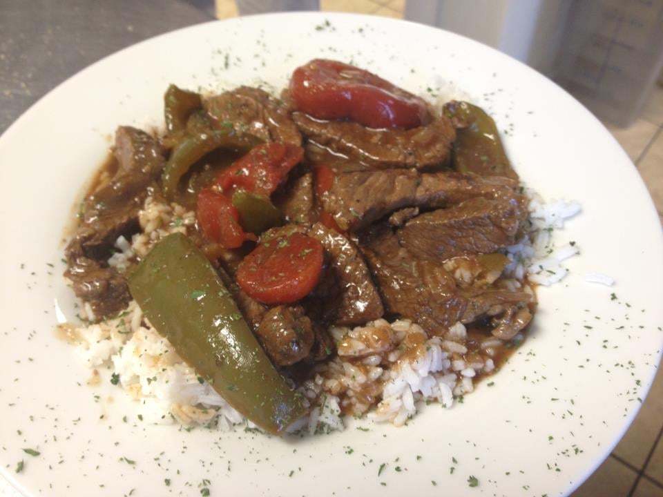 Pepper Steak over Rice Yelp