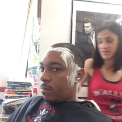 Don't mind my face, I was extremely happy with my haircut and razor line.