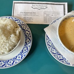 Pad Thai Restaurant - Tom Kha Soup & Coconut Rice