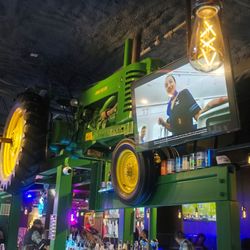 Nash Vegas Saloon - Feels like Jason Aldean's Nashville bar with the tractor above it.