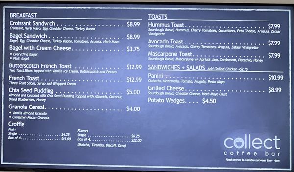 Menu photo 4 Collect Coffee Bar Fresno, CA Menu photo 4 Collect Coffee Bar Fresno, CA