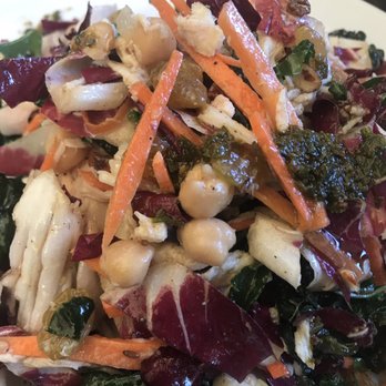 AOC - Moroccan chicken salad - good volume for lunch! - Cocktail Bars Near Me - Los Angeles, California