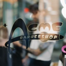 Exterior outside entrance of Acme Barbershop - Seattle, Washington Exterior outside entrance of Acme Barbershop - Seattle, Washington