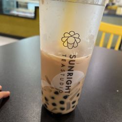 My brown sugar boba milk tea