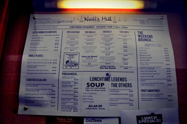 Menu photo 6 Neills Hill Belfast, BFS