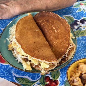 The Flying Biscuit Cafe - Pancake tacos - Southern Near Me - Kingwood, Texas The Flying Biscuit Cafe - Pancake tacos - Southern Near Me - Kingwood, Texas