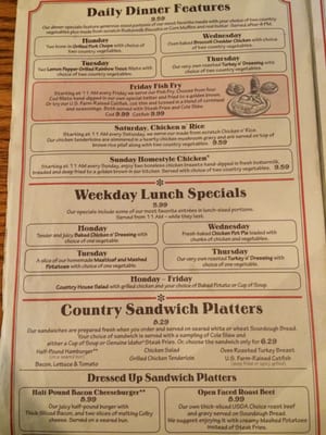 Menu photo 2 Cracker Barrel Old Country Store Moss Point, MS