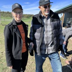 Crane Orchards - Pastor Al and his wife.