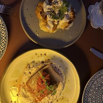 Byblos Miami - Cauliflower and Atlantic Salmon - Mediterranean Near Me - Miami Beach, Florida