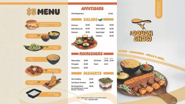 Menu photo 4 The Dough Show - Jacksonville Jacksonville, FL