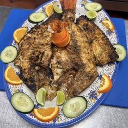 El Sinaloense Seafood & Grill - Butterfly red snapper charcoal