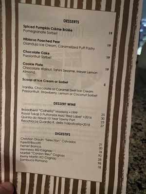 Menu photo 6 The Rooftop Beverly Hills, CA