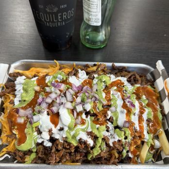 Tequileros Taqueria - Carne asada fries - Tacos Near Me - Salida, California