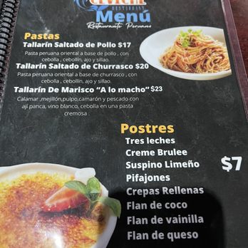 Don Ceviche - Menu - Peruvian Near Me - San Juan, Puerto Rico