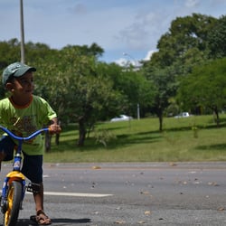 Eixão do Lazer - Ideal para crianças e bikes