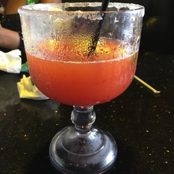 Las Costas Nayaritas - Strawberry/mango margarita!! Sooo big I can't finish it!! - Seafood Near Me - Duluth, Georgia
