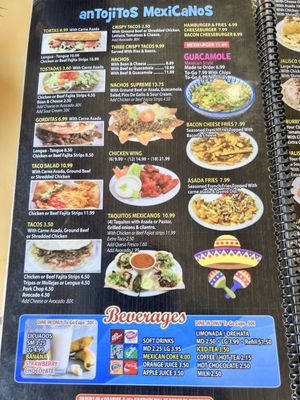 Menu photo 5 Agave Jalisco Restaurant Odem, TX