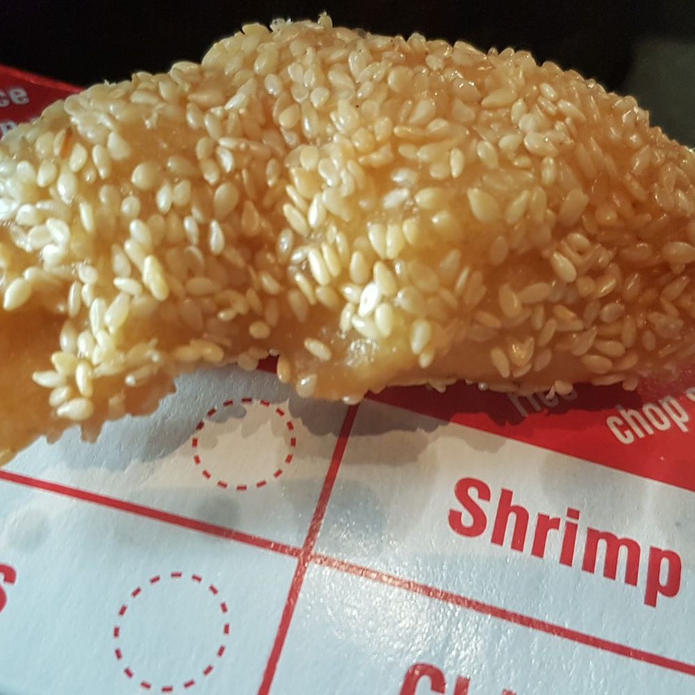 General Tso's Kitchen - Sesame shrimp are medium-size & battered, coated with sesame seeds before frying, giving a big hit of sesame flavour - order a dipping sauce - Food Delivery Services Near Me - Vaughan, Ontario