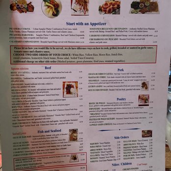 El Cristo Restaurant - Menu - Cuban Near Me - MIAMI, Florida