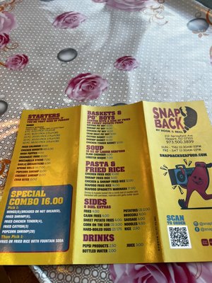 Menu photo 1 Snap Back Seafood Newark, NJ