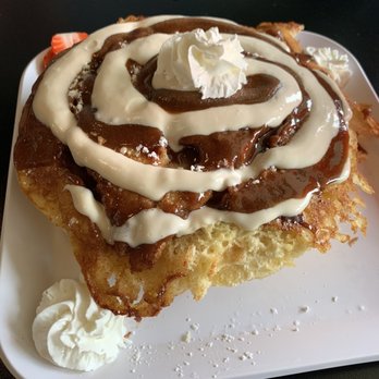 Biscuits & Gravy - Cinnamon roll pancakes $9 - Breakfast & Brunch Near Me - Canton, Michigan