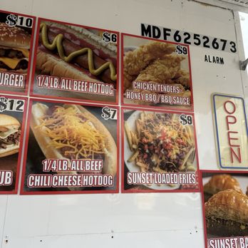 Sunset Park Grill - Menu - Food Trucks Near Me - Saint Petersburg, Florida
