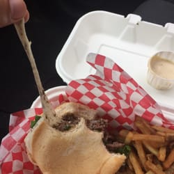 FoodStruck Cantina - Dux Duxelle - look at that provolone!
