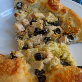 Mici Italian - Cristofori with extra chicken 10" - delicious! - Pizza Near Me - Parker, Colorado Mici Italian - Cristofori with extra chicken 10" - delicious! - Pizza Near Me - Parker, Colorado